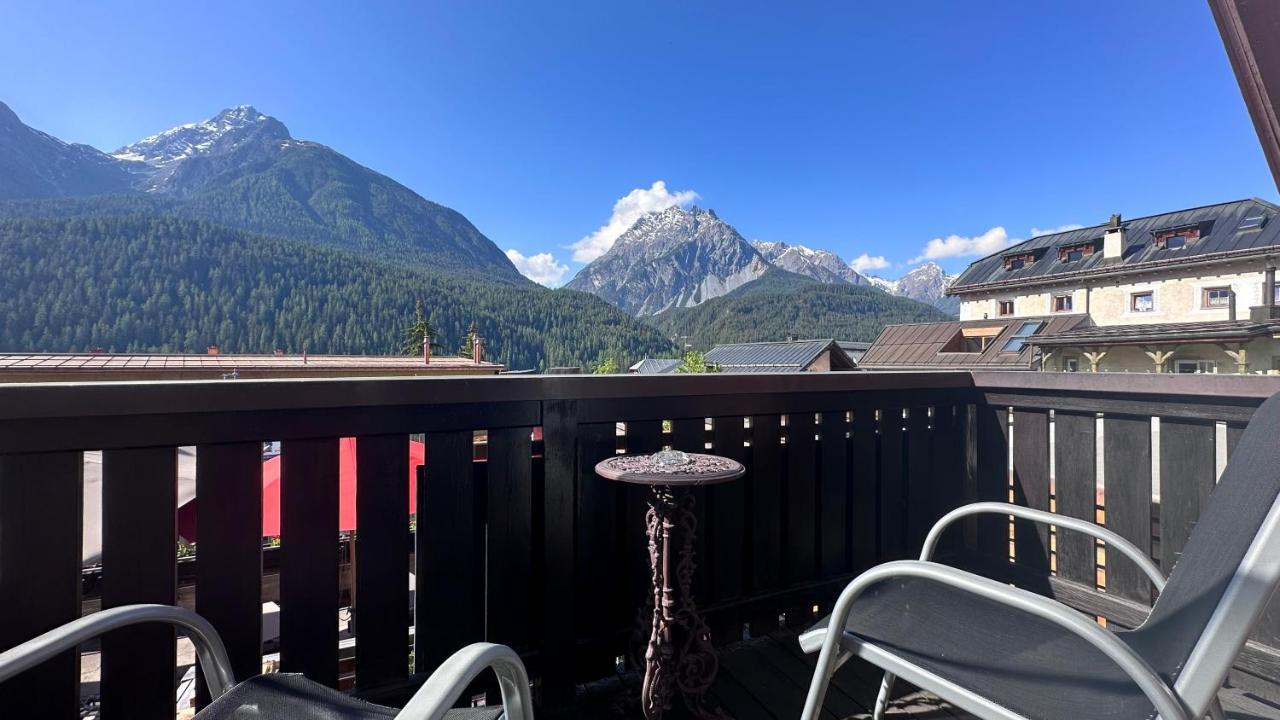 Hotel Traube Scuol Exteriér fotografie